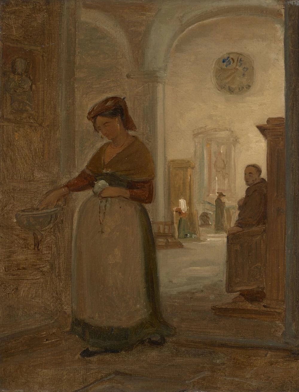 Acquasantiera italiana
